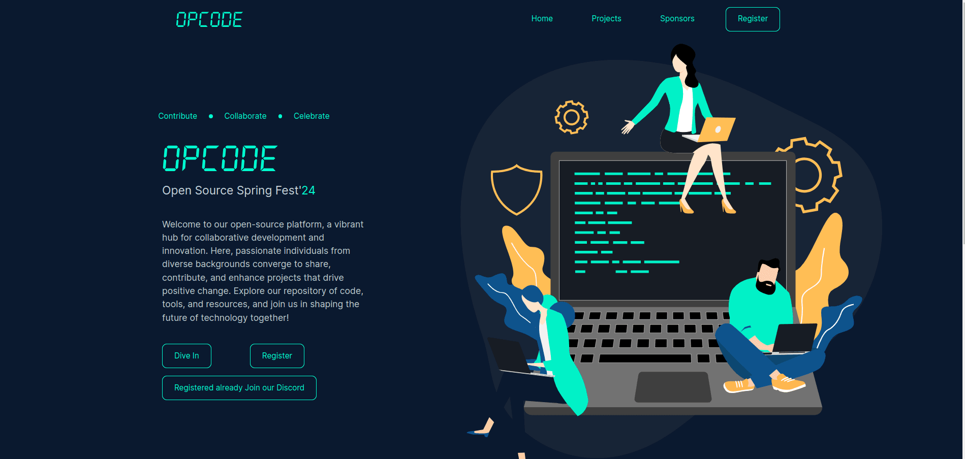 Screenshot of OPCODE